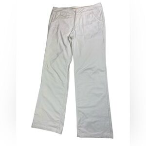 Tulle Women's Classic Winter White Boot Cut Velour Pants Size 6 Cowgirl Cozy
